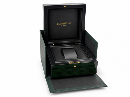 Audemars Piguet Watch Box — Royal Oak Case with Booklets & Bag