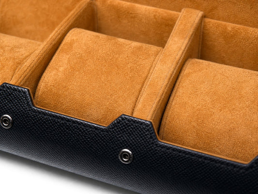 Omega black watch roll