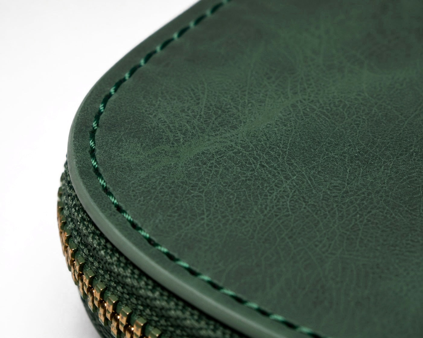 Rolex green zip case