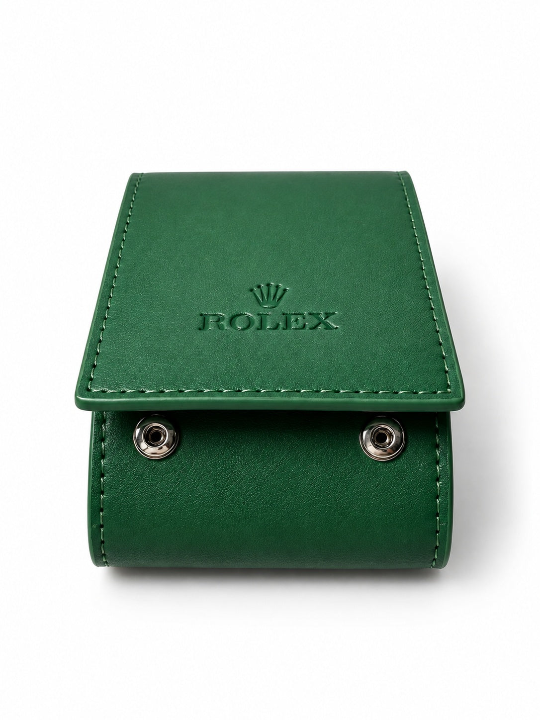 Rolex Watch Pouch — Green Travel Case