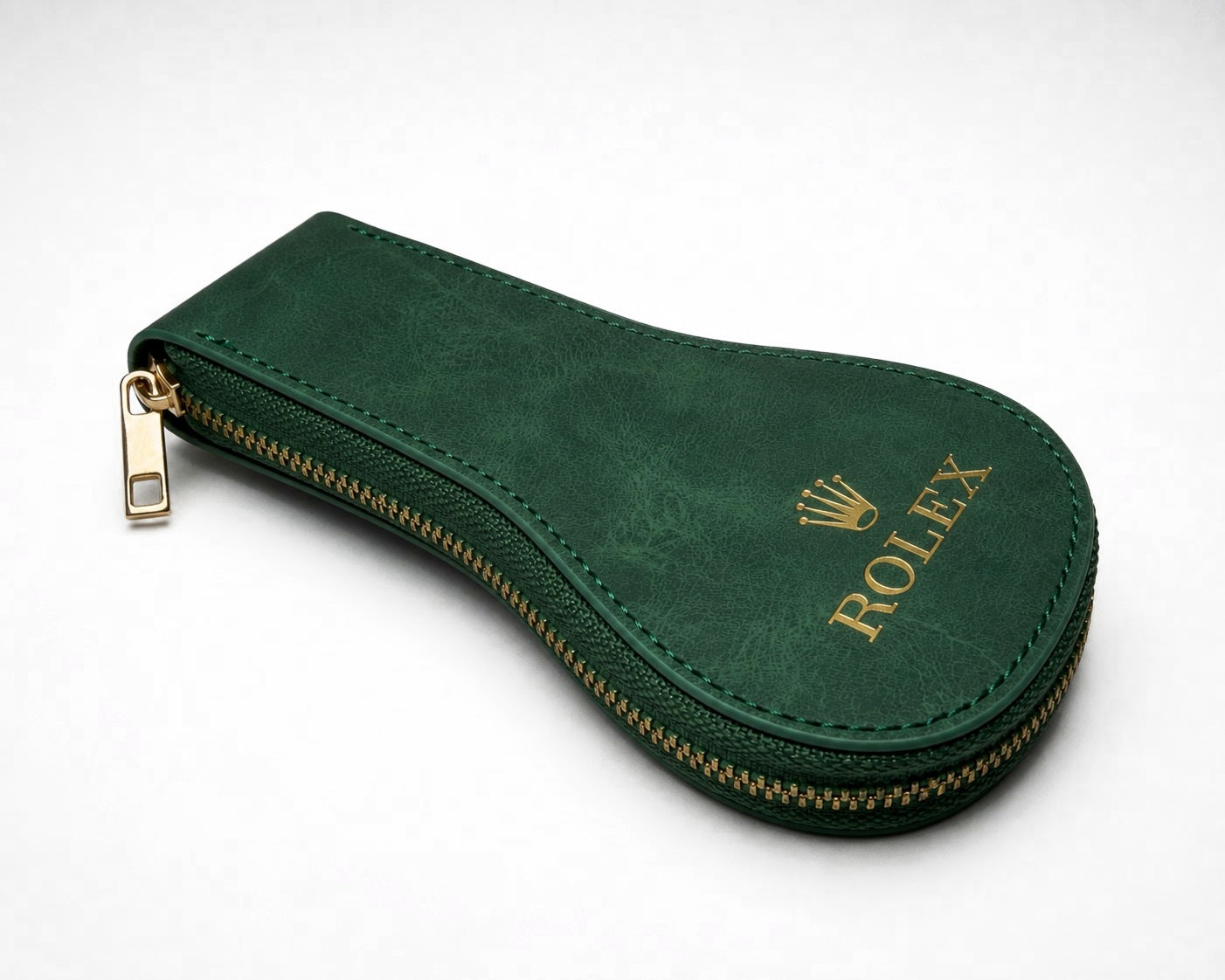 Rolex green zip case