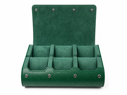 Rolex green 6 slots watch case