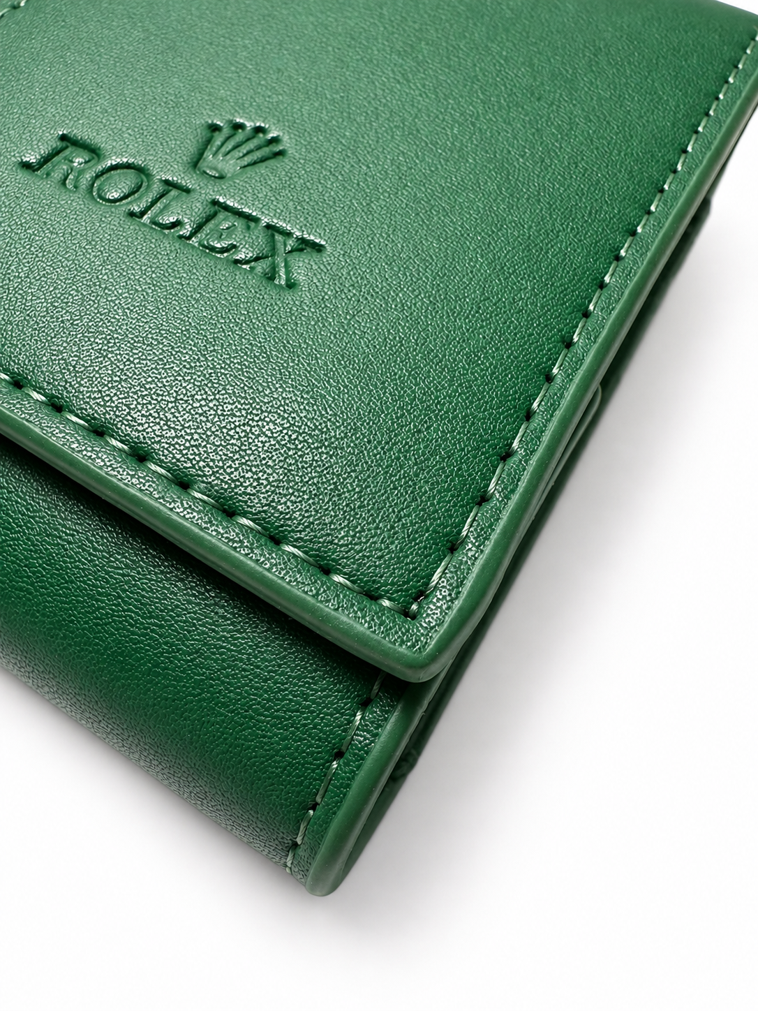 Rolex Watch Pouch — Green Travel Case