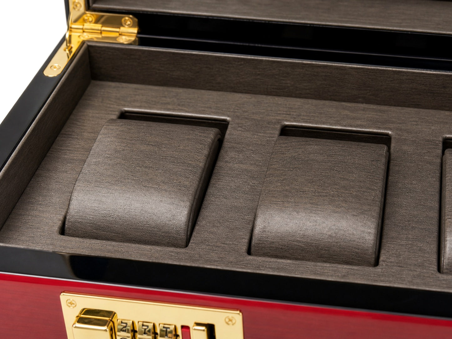 Cartier red watch box