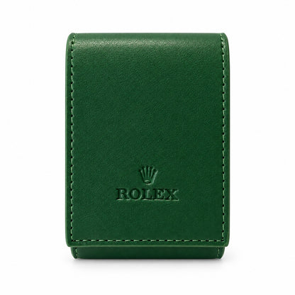 Rolex Watch Pouch — Green Travel Case