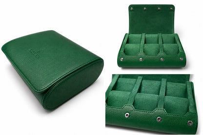 Rolex green 6 slots watch case