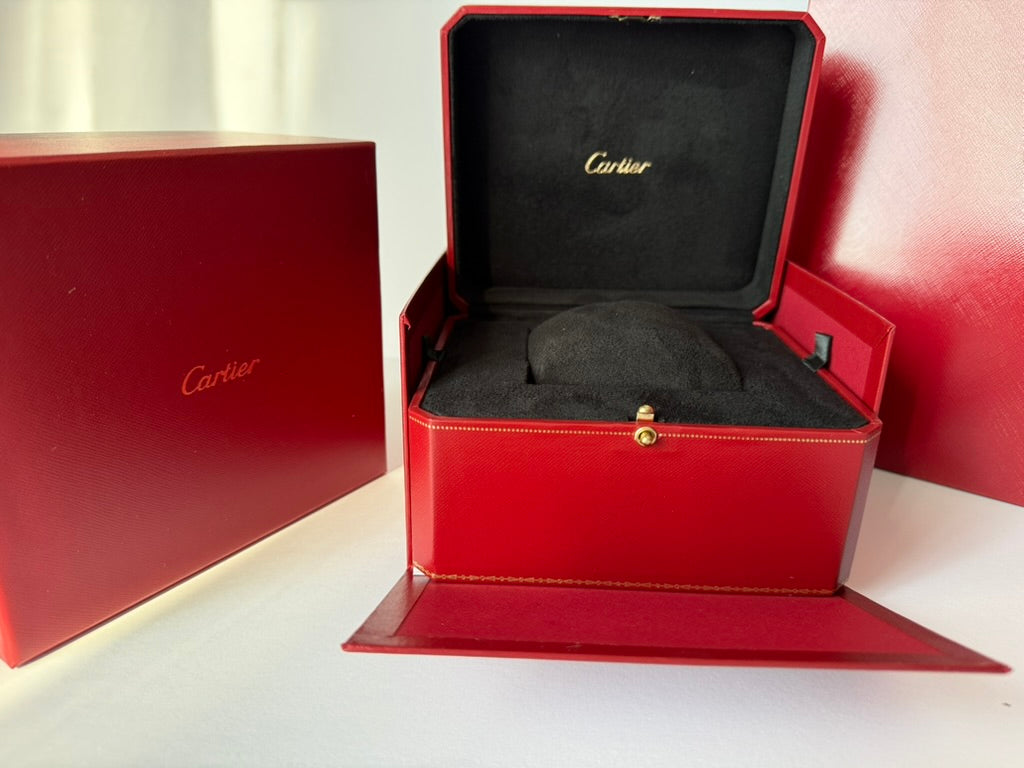 Elegant watch organizer box with protective interior and luxury design