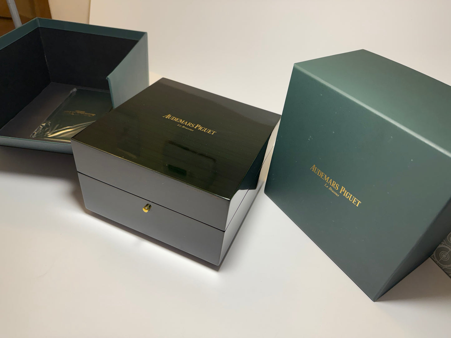 Audemars Piguet Watch Box — Royal Oak Case with Booklets & Bag