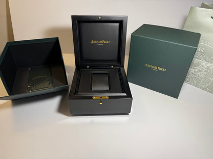 Audemars Piguet Watch Box — Royal Oak Case with Booklets & Bag