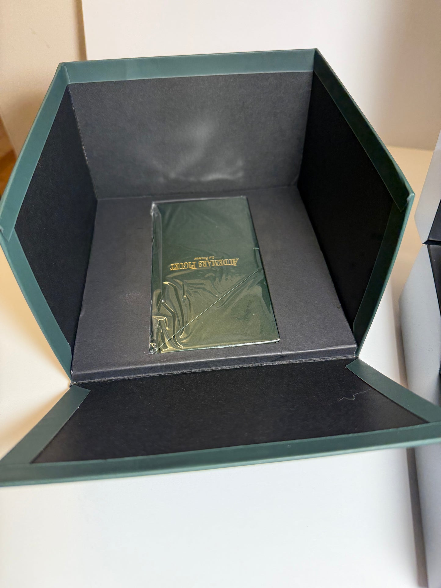 Audemars Piguet Watch Box — Royal Oak Case with Booklets & Bag
