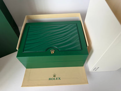 Rolex Watch Box — Classic Vintage Style Case with Booklets & Bag SAP 39139.64