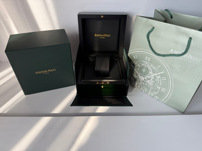 Audemars Piguet Watch Box — Royal Oak Case with Booklets & Bag