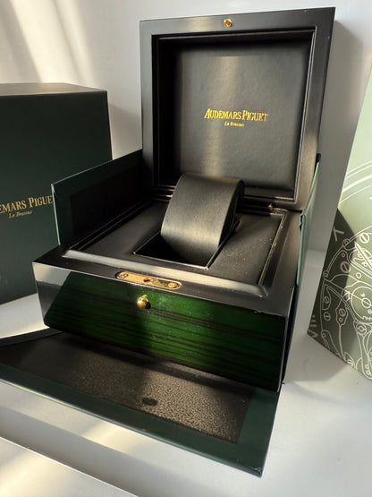 Audemars Piguet Watch Box — Royal Oak Case with Booklets & Bag