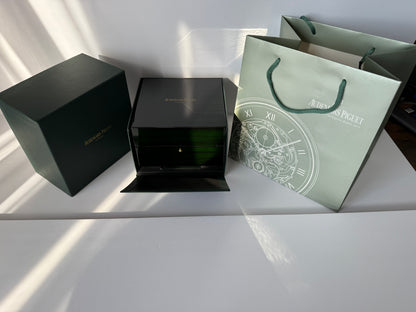 Audemars Piguet Watch Box — Royal Oak Case with Booklets & Bag