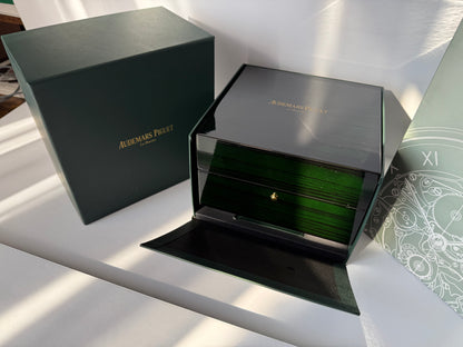 Audemars Piguet Watch Box — Royal Oak Case with Booklets & Bag
