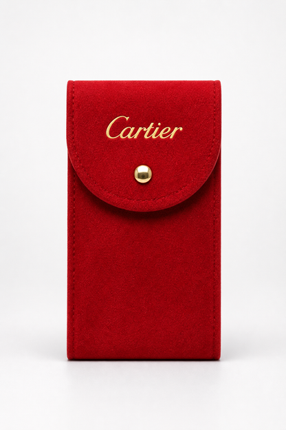Cartier red pouch