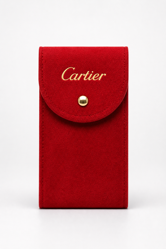 Cartier red pouch