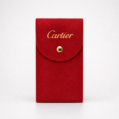Cartier red pouch