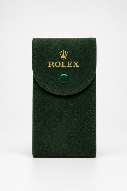 Rolex green pouch