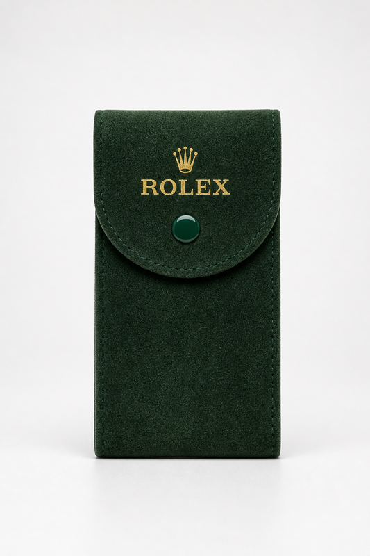 Rolex green pouch