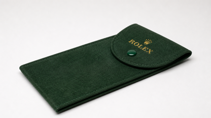 Rolex green pouch