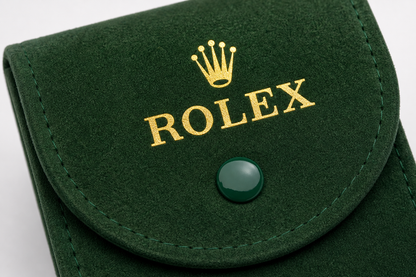 Rolex green pouch