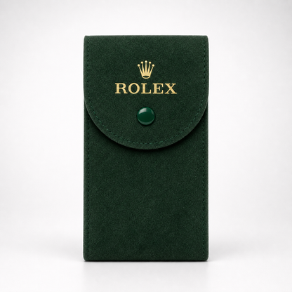 Rolex green pouch